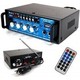 Amplificatore Audio Bluetooth Stereo HI-FI USB AUX FM 2 Canali Casa Auto BT188A
