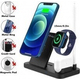 Base Ricarica Docking Station Wireless Iphone Watch Cuffie Pods Pencil...