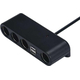 Caricatore Adattatore Auto Doppia 4 Prese Accendisigari 2 Porte USB 60W...