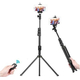 Cavalletto Smartphone Treppiede 104cm Selfie Telecomando Bluetooth Wireless