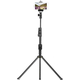 Cavalletto Smartphone Treppiede 104cm Selfie Telecomando Bluetooth Wireless...