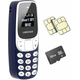 Mini Telefono Cellulare Tascabile L8star BM10 Dual Sim Bluetooth Mp3 Chiamate...