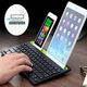 Tastiera Bluetooth Per Smartphone Tablet Supporto Senza Fili Ricaricabile...