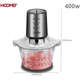 Mixer Tritatutto Elettrico da Cucina 2.5Lt Vetro Lame Acciaio Inox 400W...