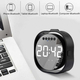 Cassa Sveglia Orologio Digitale Bluetooth Q106 Bianco Display LCD Specchio USB