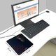 Mousepad Tappetino 32x24cm Tappeto Gaming Mouse a Nido d'Ape Laptop Game PC