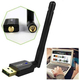 Chiavetta usb adattatore antenna ricevitore segnale wireless WIFI 300Mbps 5