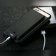Power Bank per iPhone 6 7 8 Cover Batteria Integrata Caricatore 3800mAh Nero...
