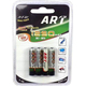Batterie stilo aa-aaa ricaricabili da 1 a 5 pacchetti 2800-1250mah 1.2v pile