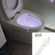 Lampada Notturna per Bagno WC Tazza Led Sensore 8 Colori Diversi per Anziani...