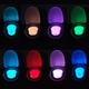Lampada Notturna per Bagno WC Tazza Led Sensore 8 Colori Diversi per Anziani...