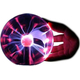 Lampada Sfera Plasma Ball Scariche Elettriche Fulmini Palla Presa 220v Strega...
