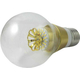 Lampadina a Led Color Oro 3w Attacco E27 Luce Calda 240lmn Lampada Camera...