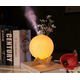 Umidificatore Lampada Luna Luce LED Aromaterapia Diffusore Aromi Purificatore...