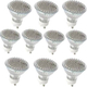 10x Lampadine 80 Led Attacco GU10 6w Illuminazione Bianca Interni Casa Ufficio 10x Lampadine 80 Led Attacco GU10 6w Illuminazione Bianca Interni Casa Ufficio