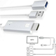Cavo HDTV Adattatore Video Smartphone Connettore Android Lightning HDMI USB