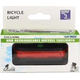 Luce Posteriore per Bicicletta a Led Ricaricabile qx-w02 Cavo USB Visibilità...
