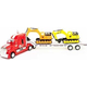 Super Truck con 2 Mezzi da Lavoro Giocattolo Ruspe per Bambini Giochi Veicoli Super Truck con 2 Mezzi da Lavoro Giocattolo Ruspe per Bambini Giochi Veicoli