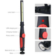 Torcia da Lavoro Led Lampada Garage Officina Meccanico Pesca Ricaricabile 3