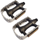Coppia Pedali per Bicicletta in Alluminio Leggero Plastica Antiscivolo Flat MTB