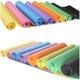 Tappetini in tpe per yoga 61x175 cm sport esercizi palestra tappetino tappeto...