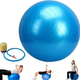 Gym Ball Palla per Esercizi Fitness Pilates Addominali Pompa a Pedale...