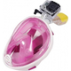 Maschera subacquea integrale montatura action cam sub immersione mare