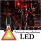Triangolo LED per Segnalazione Posizione Bici Luce Intermittente USB Strobo... Triangolo LED per Segnalazione Posizione Bici Luce Intermittente USB Strobo...