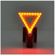 Triangolo LED per Segnalazione Posizione Bici Luce Intermittente USB Strobo... Triangolo LED per Segnalazione Posizione Bici Luce Intermittente USB Strobo...