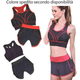 Tuta sportiva completa short e top per allenamento senza limiti fitness 4