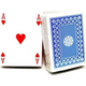 2x Mazzi di Carte da Gioco Poker 52 Carte Giochi Ramino Burraco Scala 40 3