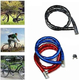 Catena catenaccio antifurto lucchetto moto scooter motorino bici 1000mm...
