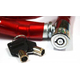 Catena catenaccio antifurto lucchetto moto scooter motorino bici 1000mm chiavi
