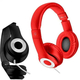 Cuffie Stereo con Microfono Integrato Cavo Jack Con Filo Headphones 008 Musica
