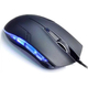 Mouse Cablato Cavo 1,5m LED Colorato 3 Tasti Rotella Gaming Tasto DP Nero PC