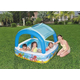 Piscina Gonfiabile per Bambini 52192 Fuoriterra 140x140x114cm Giardino Estate...