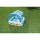 Piscina Gonfiabile per Bambini 52192 Fuoriterra 140x140x114cm Giardino Estate...