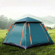 Tenda da Campeggio 4-5 Posti Persone Impermeabile Automatica Anti-UV...