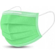 50x Mascherine Chirurgiche per Bambini  Certificate CE Verde Monouso...