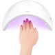 Lampada UV a Led con Timer Ricostruzione Unghie Smalto Gel Estetica...