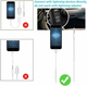 Cavo AUX Compatibile Iphone Device Casa Auto Attacco Lightning 8 Pin Jack 3,5...