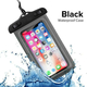 3x Custodia Impermeabile Smartphone Universale Waterproof Subacquea Colori...