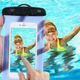 3x Custodia Impermeabile Smartphone Universale Waterproof Subacquea Colori...