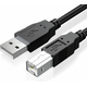 Cavo Stampante 3 Metri Collegamento Prolunga USB 2.0 da A-Maschio a B-Maschio...