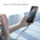 Adattatore USB Connettore Audio Cuffie da Type-C a Jack 3.5mm per Smartphone...