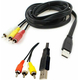 Cavo 3 RCA USB 1.5M Prolunga Audio Video Cavetto Stereo Composito Fotocamera...