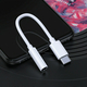 Adattatore USB Connettore Audio Cuffie da Type-C a Jack 3.5mm per Smartphone...