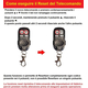 2x Telecomandi Universali a Frequenza Fissa 433,92MHz 4 Pulsanti NO ROLLING...