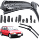 Kit 2 Spazzole Tergicristallo Parabrezza Anteriore SUZUKI SWIFT da 09/91 a 10/96
