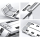 Base Supporto Per Laptop PC Portatile Notebook Tablet Regolabile Pieghevole...